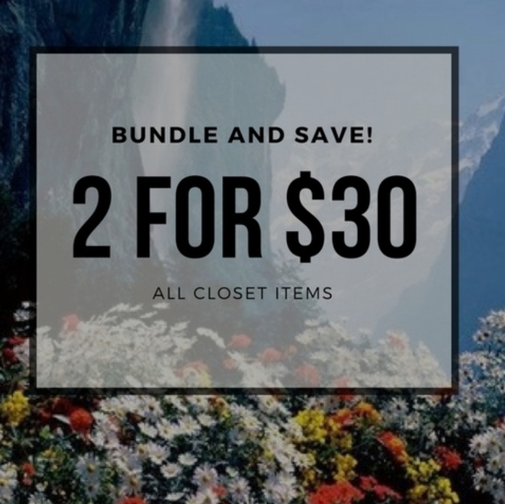 DISCOUNTS! LOOK AT MY CLOSET.